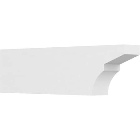 Ekena Millwork Standard Monterey Architectural Grade PVC Rafter Tail, 5"W X 10"H X 36"L RFTP05X10X36MON